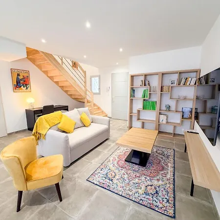 Villa Les Oiseaux, Maison De 3 Et Climatisation