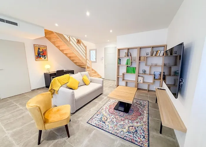 Villa Les Oiseaux, Maison De 3 Et Climatisation